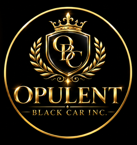 Opulent Black Car crest
